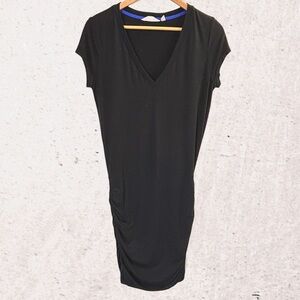 Athleta Black Midi Dress